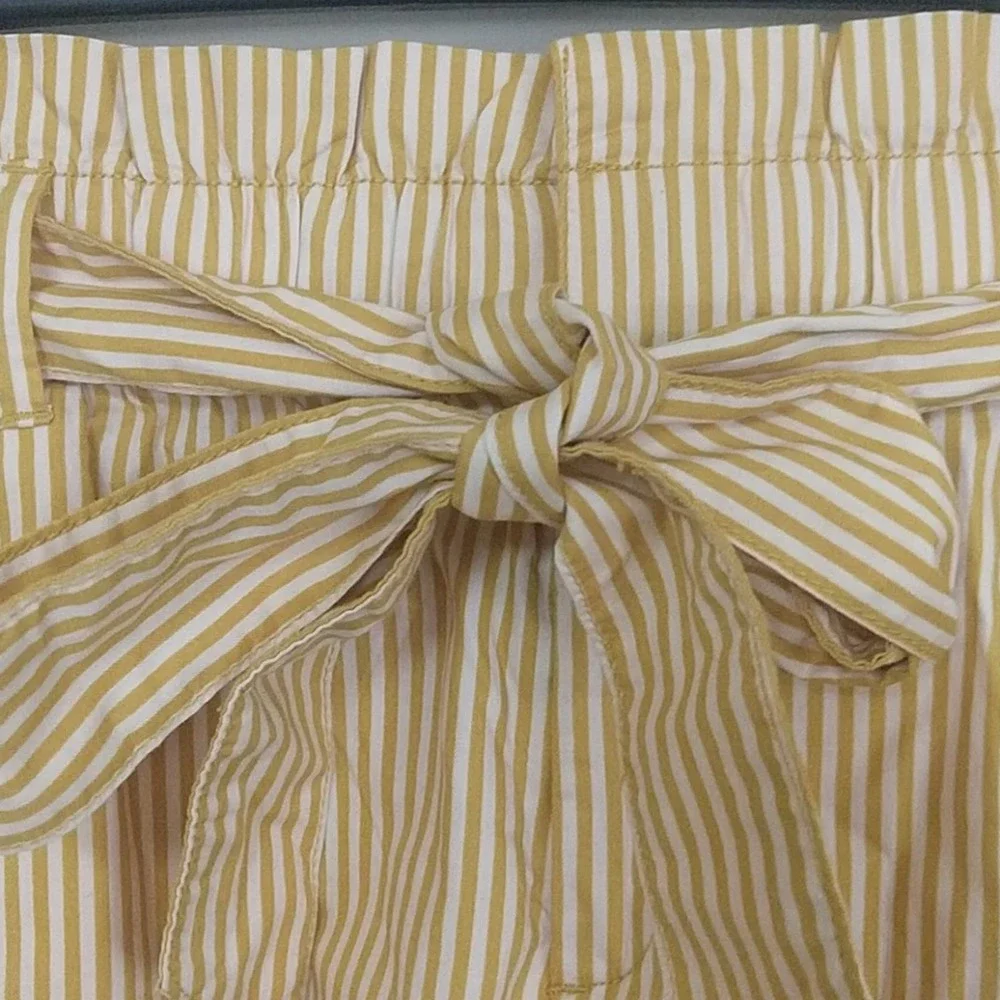 Liz Claiborne Paperbag Tie Waist Cotton Shorts 14 - Picture 7 of 11